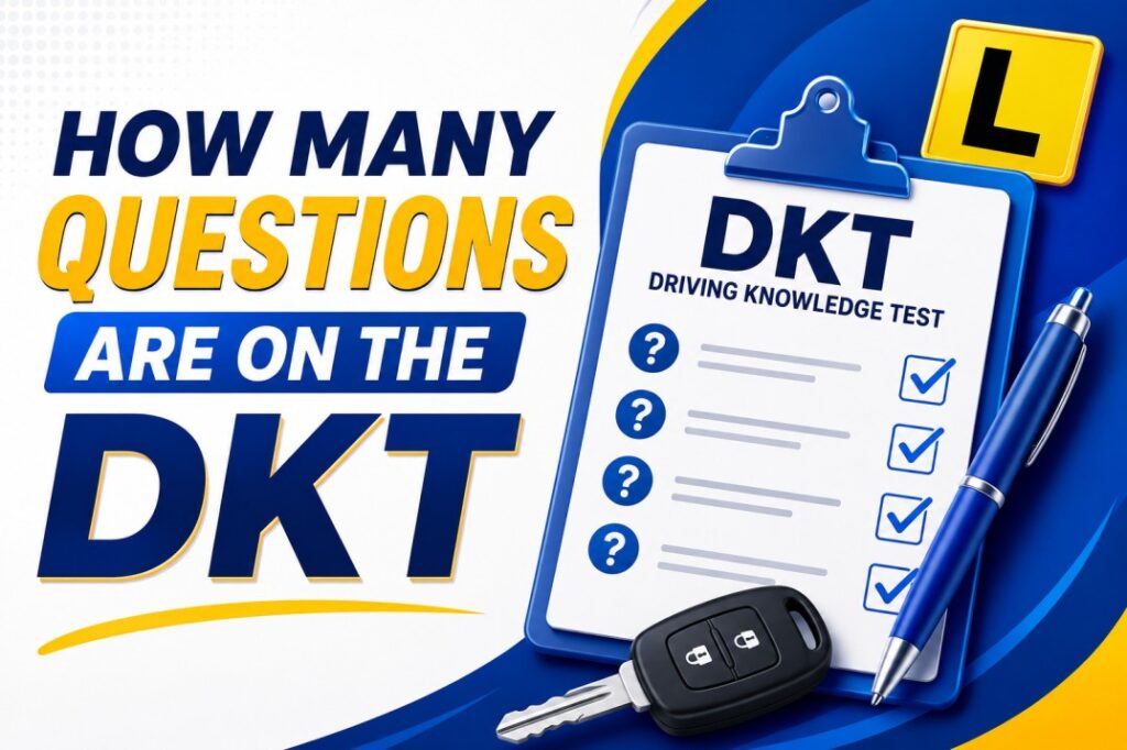 How many questions are on the DKT?"