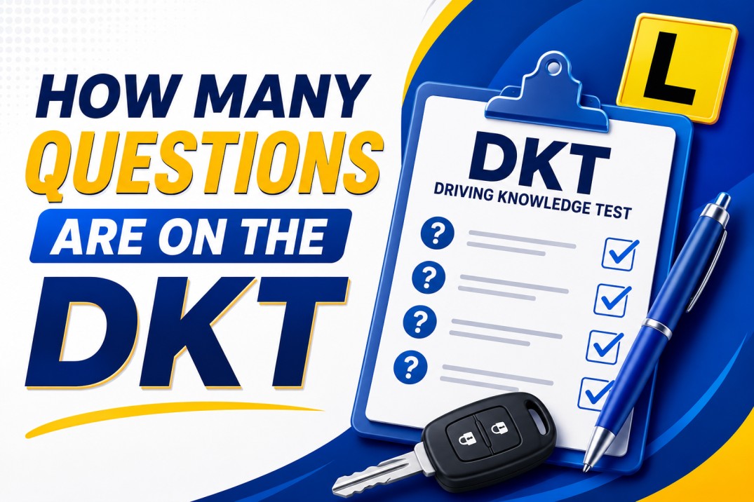 How many questions are on the DKT?"